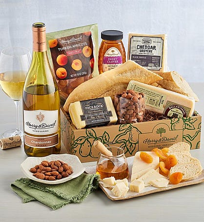 Gourmet Summer Gift With Wine